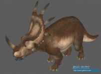 戟龙【带骨骼动画】